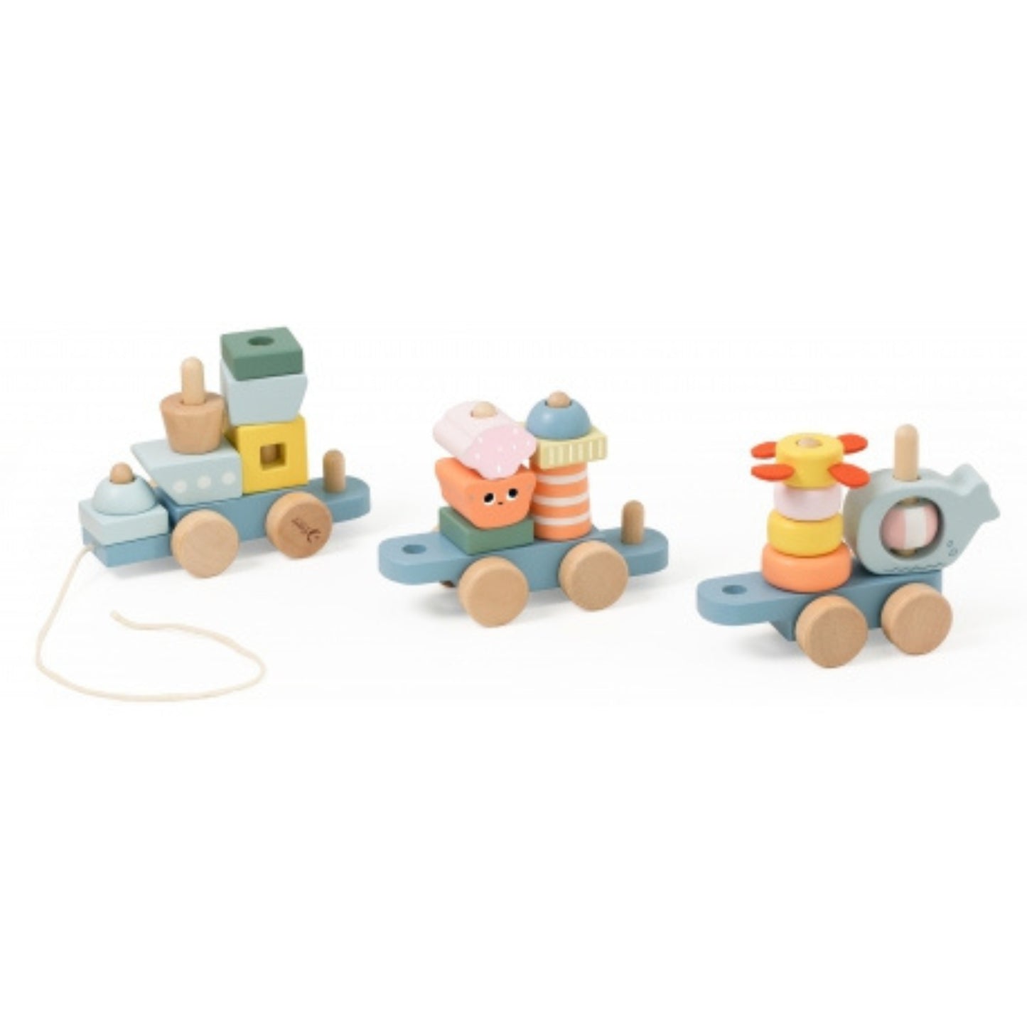 Classic World Montessori Ocean Train Holzpuzzle