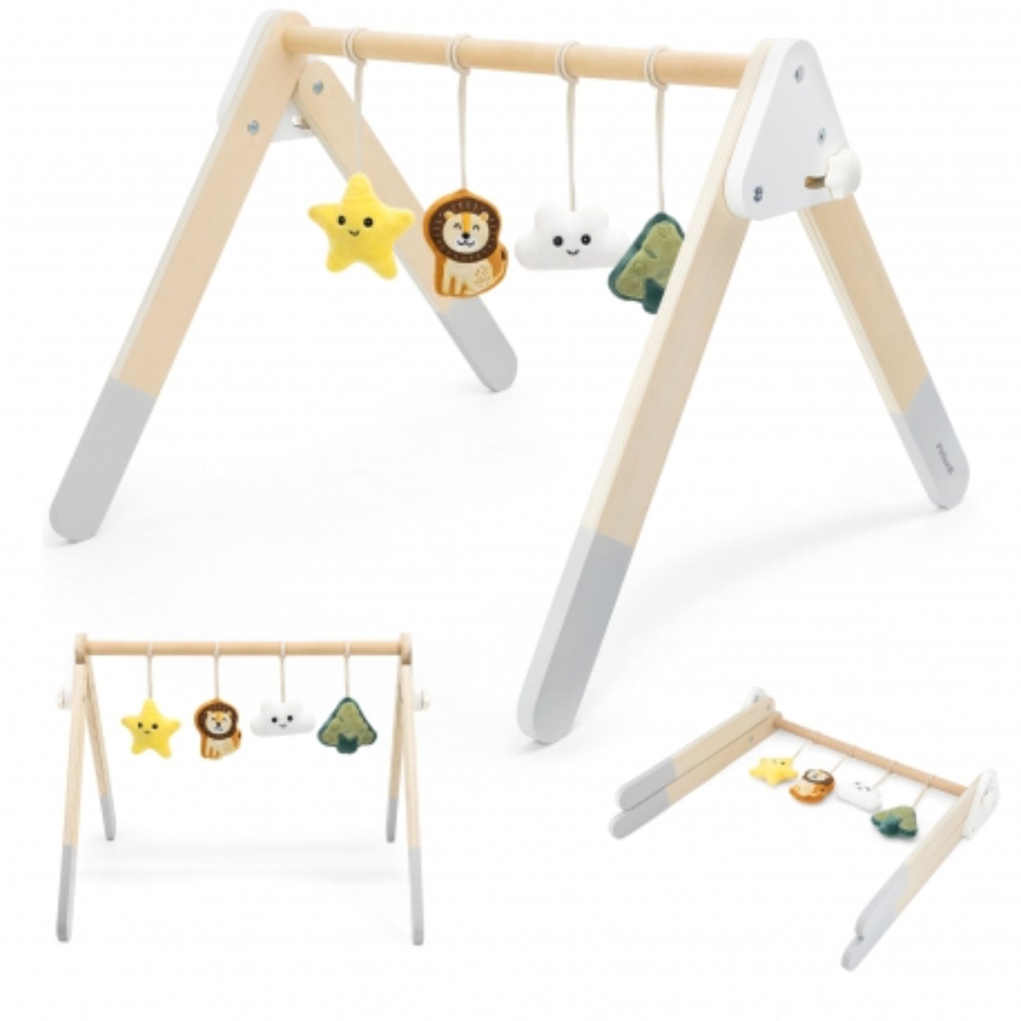 VIGA PolarB Baby Gym – Sensorisches Spielzeug für Neugeborene