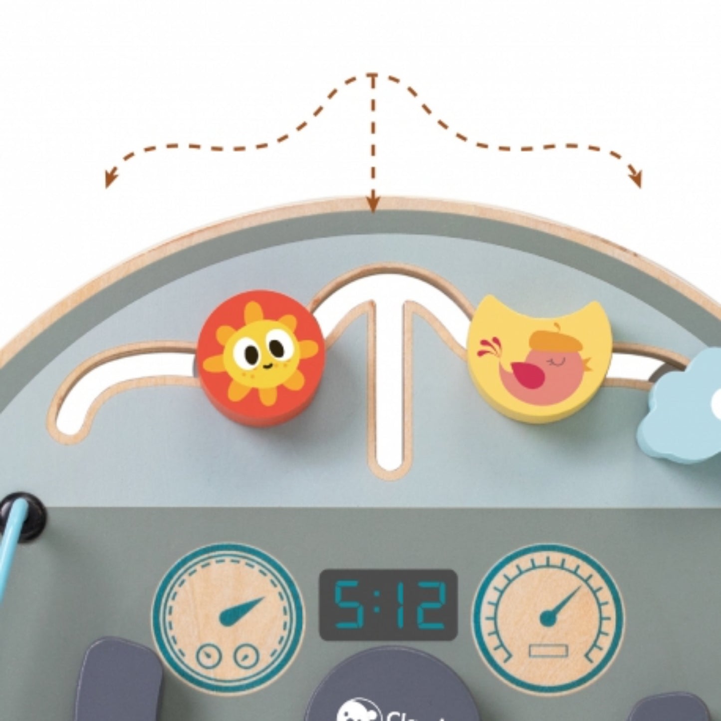 Classic World 6-in-1 Aktivitätstafel für Kleinkinder