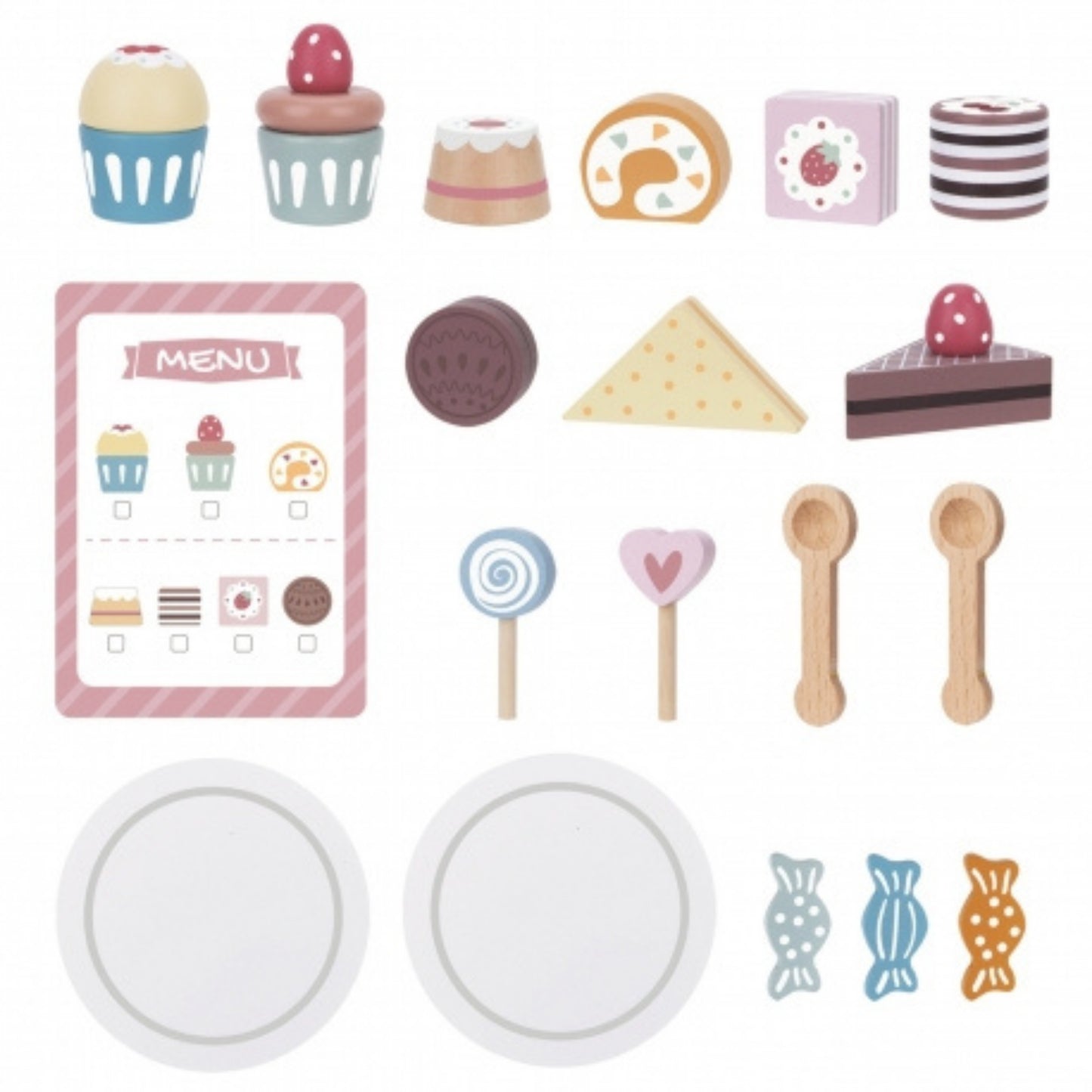 Tooky Toy Süßigkeitständer aus Holz