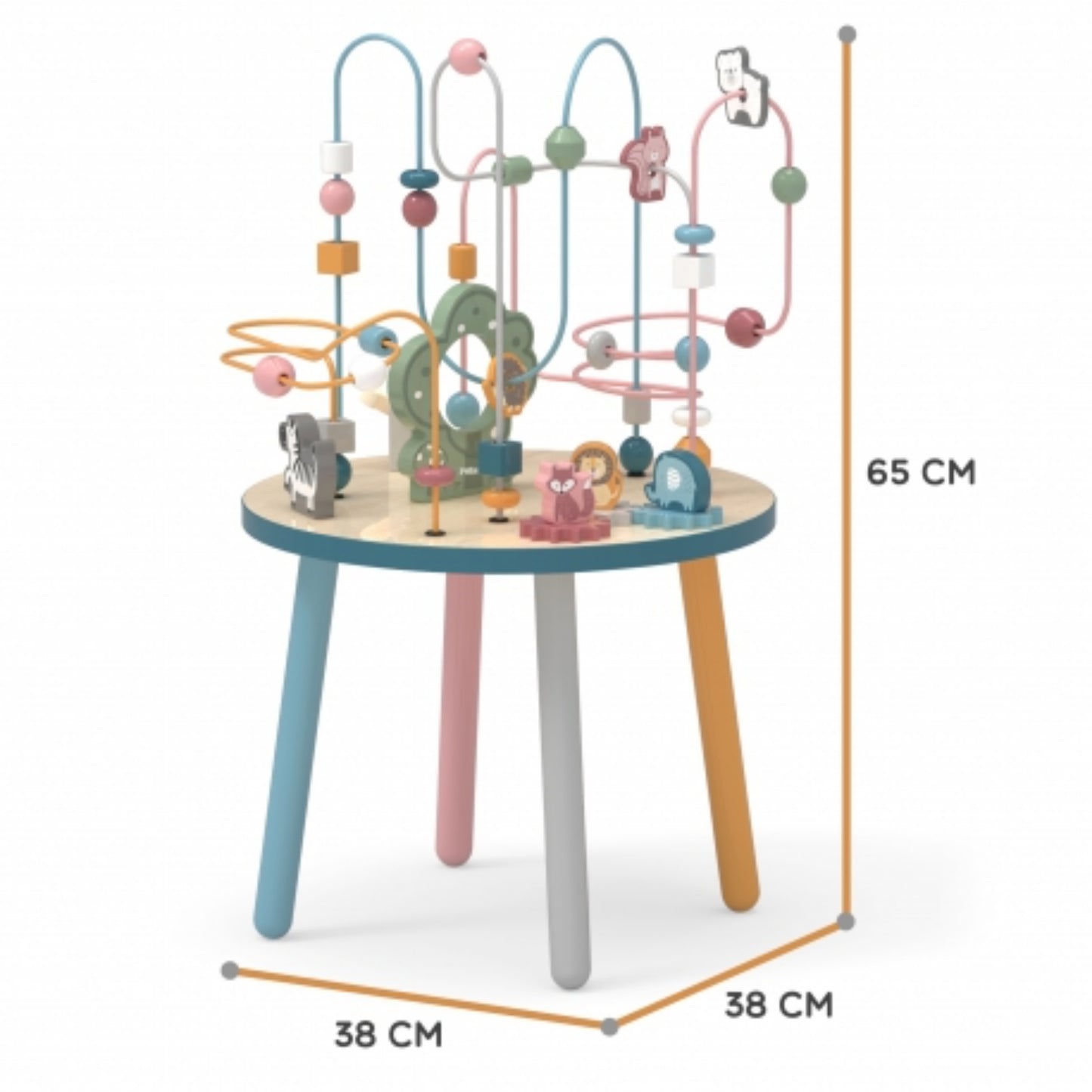 VIGA PolarB Holz-Aktivitätstisch – Montessori
