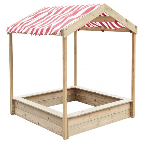Holzsandkasten "Classic World EDU" mit Dach