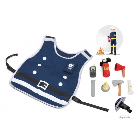 CLASSIC WORLD Kinder Feuerwehr Set 8 Teile