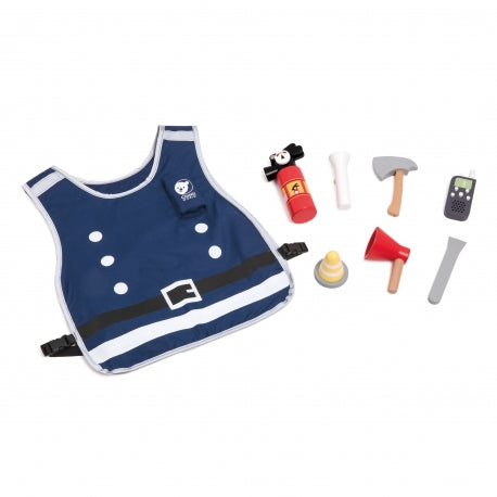 CLASSIC WORLD Kinder Feuerwehr Set 8 Teile