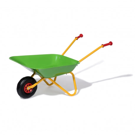 Rolly Toys Metall-Gartenschubkarre in Grün