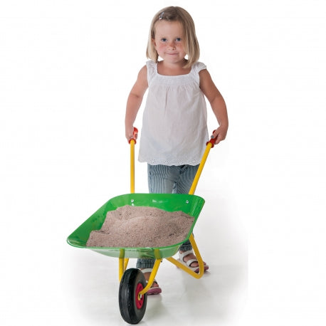 Rolly Toys Metall-Gartenschubkarre in Grün