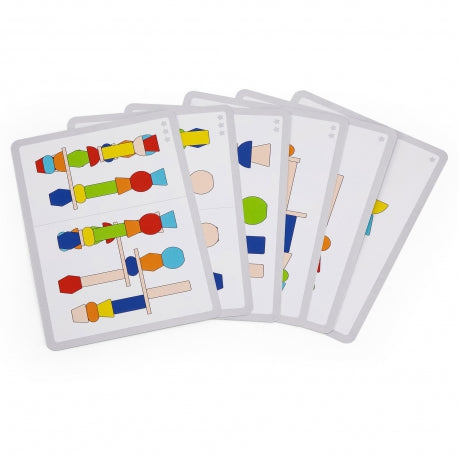 VIGA Geometrische Blockpuzzle (52 Teile)