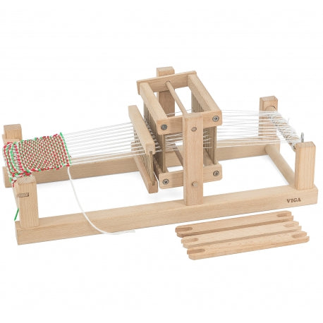 VIGA Webstuhl aus Holz – Kreatives Spielzeug für Kinder, FSC-zertifiziert