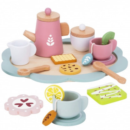Montessori-inspiriertes Tee-Set – Holz Teeservice für Kinder