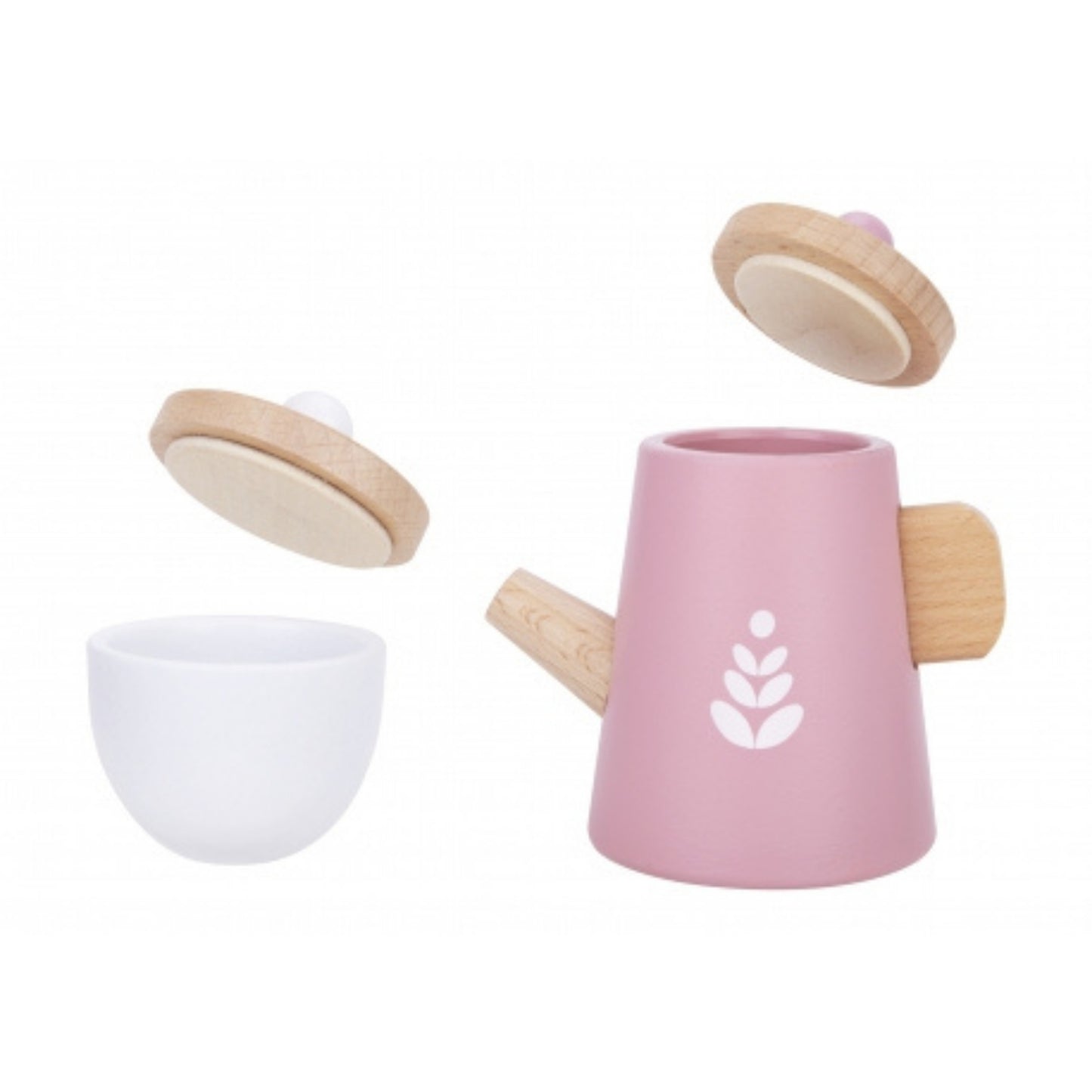 Montessori-inspiriertes Tee-Set – Holz Teeservice für Kinder