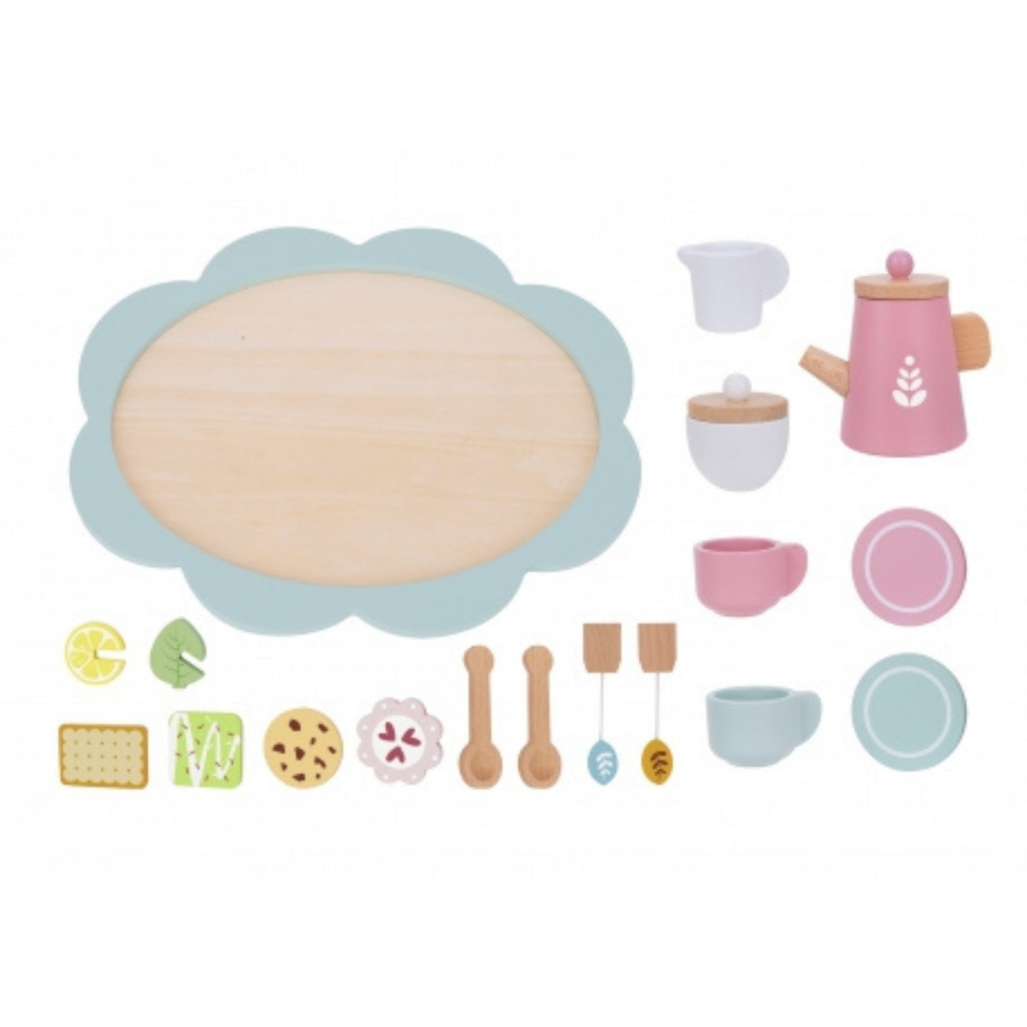 Montessori-inspiriertes Tee-Set – Holz Teeservice für Kinder