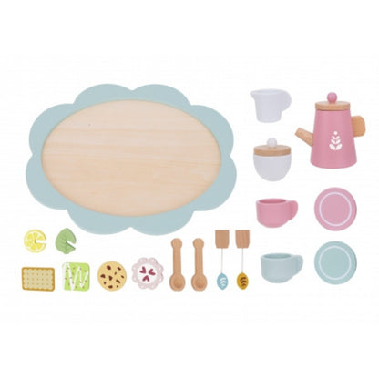 Montessori-inspiriertes Tee-Set – Holz Teeservice für Kinder