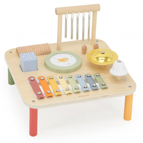 Viga Holz Musikspielzeug – 7-in-1 Musikalischer Lern-Tisch für Kinder