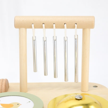 Viga Holz Musikspielzeug – 7-in-1 Musikalischer Lern-Tisch für Kinder