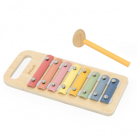 Montessori Holzspielzeug Set: Xylophon und Hammerbank 2-in-1 für Kleinkinder