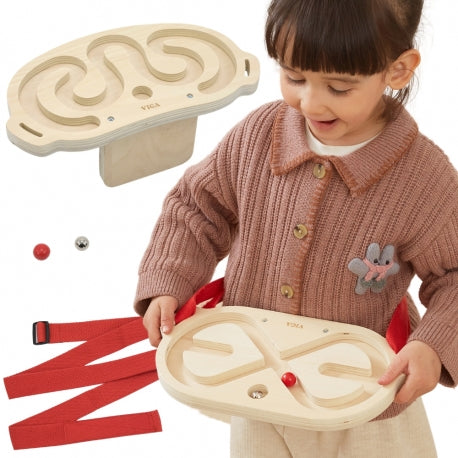 VIGA Body Balance Labyrinth Set – Motorisches Lernspielzeug zur Förderung der Koordination und Balance