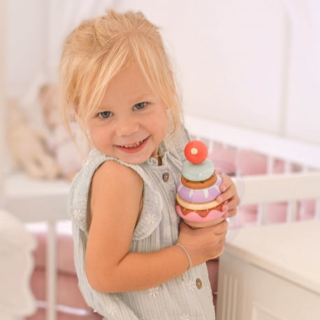 Montessori Eisspielzeug aus Holz – 12-teiliges Lernspielset für Kinder