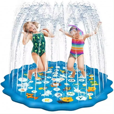 WOOPIE Wasserspritzmatte mit Fontäne – Interaktives Outdoor-Spielzeug